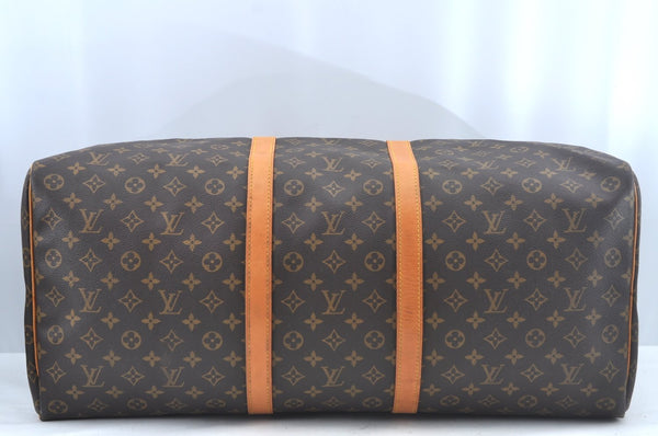 Authentic Louis Vuitton Monogram Keepall 60 Travel Boston Bag M41422 LV L0322