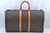 Authentic Louis Vuitton Monogram Keepall 50 Travel Boston Bag M41426 LV L0323