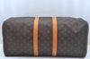 Authentic Louis Vuitton Monogram Keepall 50 Travel Boston Bag M41426 LV L0323