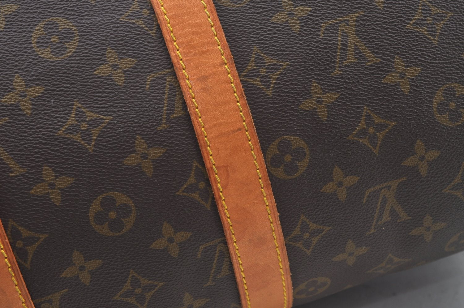 Authentic Louis Vuitton Monogram Keepall 50 Travel Boston Bag M41426 LV L0323