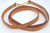 Authentic Louis Vuitton Leather Shoulder Strap 48" Beige LV L0326