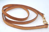 Authentic Louis Vuitton Leather Shoulder Strap 48" Beige LV L0326
