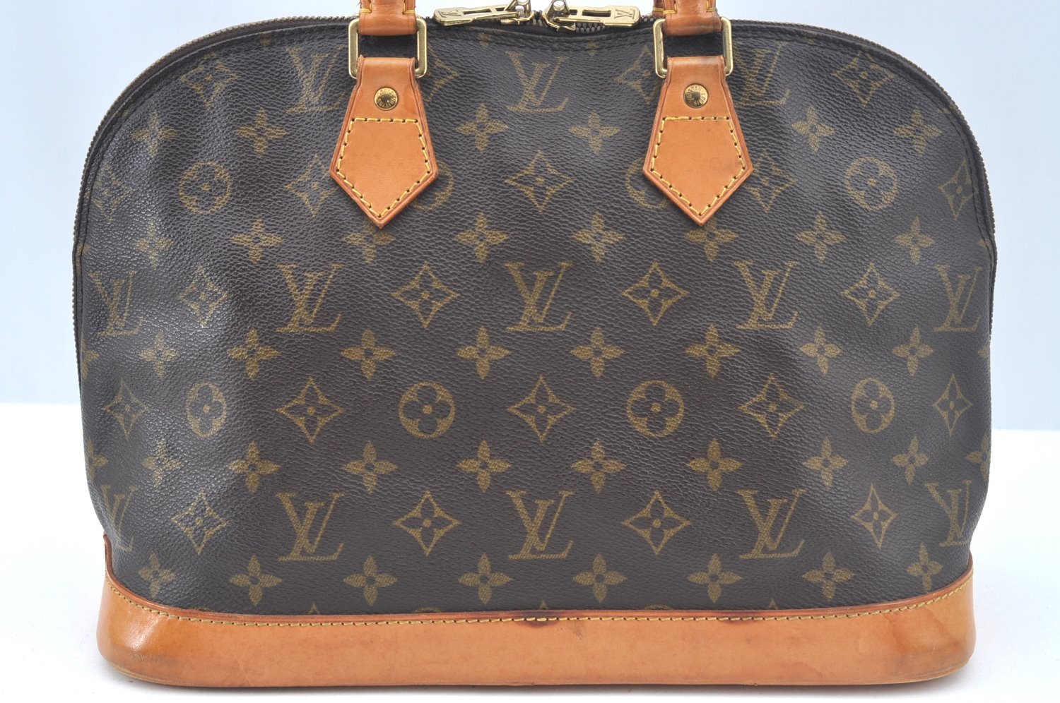 Authentic Louis Vuitton Monogram Alma Hand Bag Purse M51130 LV L0328