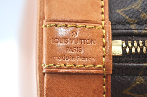 Authentic Louis Vuitton Monogram Alma Hand Bag Purse M51130 LV L0328