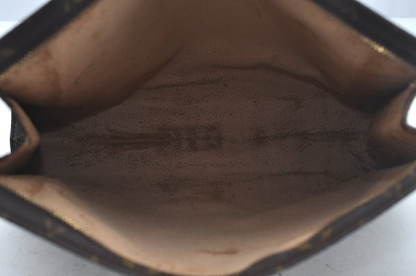 Authentic Louis Vuitton Monogram Poche Toilette 26 Cosmetics Pouch Junk L0329