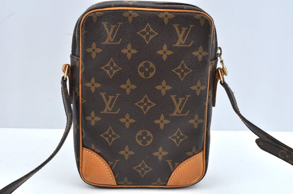 Authentic Louis Vuitton Monogram Danube Shoulder Cross Body Bag M45266 LV L0331