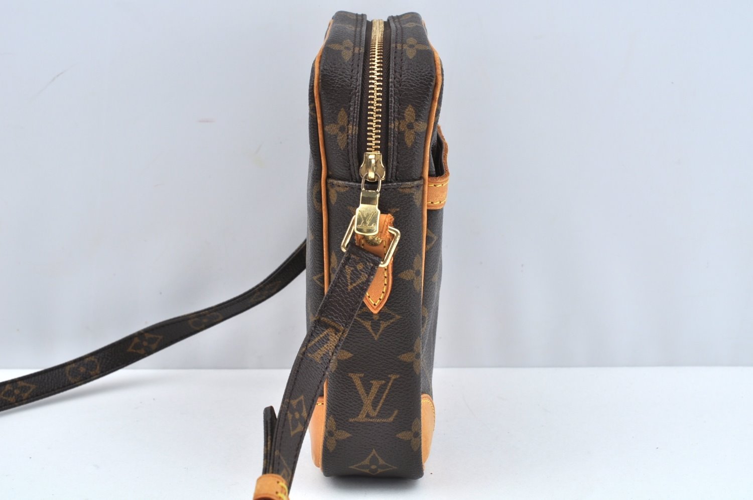 Authentic Louis Vuitton Monogram Danube Shoulder Cross Body Bag M45266 LV L0331