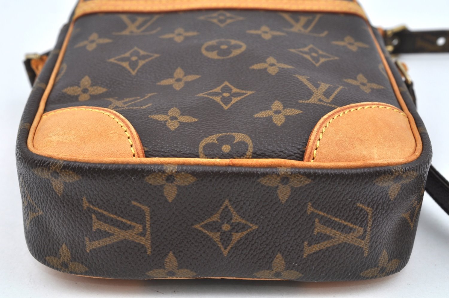 Authentic Louis Vuitton Monogram Danube Shoulder Cross Body Bag M45266 LV L0331