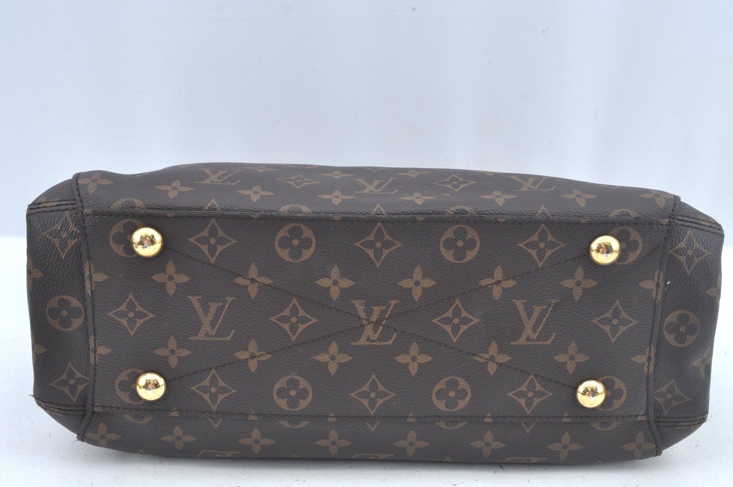 Authentic Louis Vuitton Monogram Montaigne MM 2Way Hand Bag M41056 LV L0332