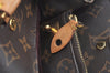 Authentic Louis Vuitton Monogram Montaigne MM 2Way Hand Bag M41056 LV L0332