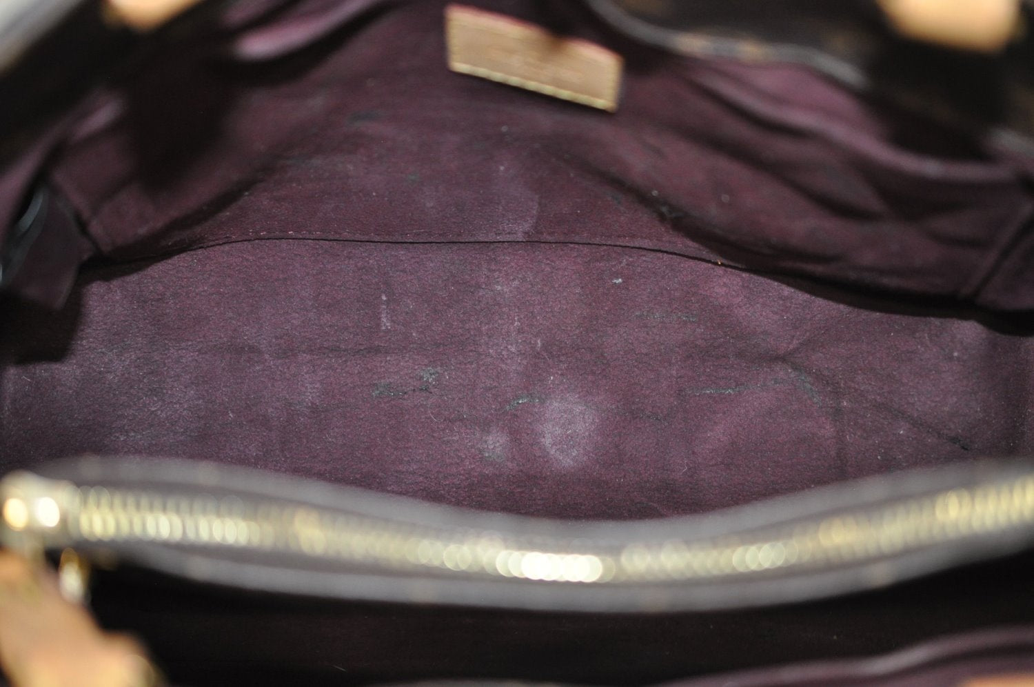 Authentic Louis Vuitton Monogram Montaigne MM 2Way Hand Bag M41056 LV L0332