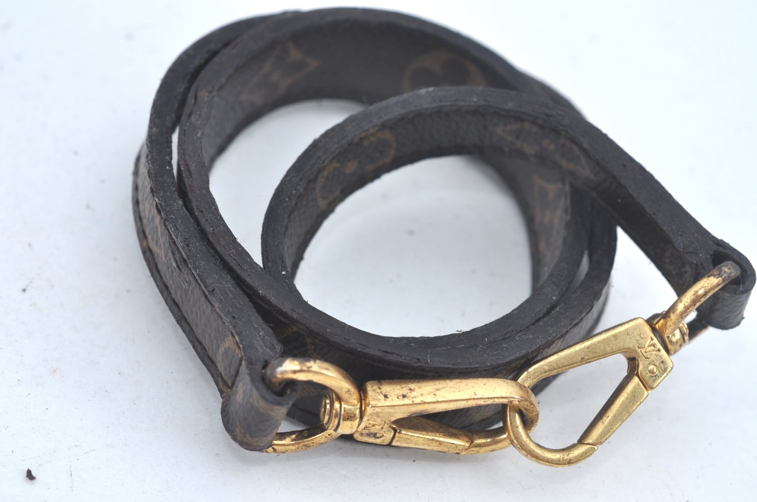 Authentic Louis Vuitton Monogram Montaigne MM 2Way Hand Bag M41056 LV L0332