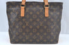 Authentic Louis Vuitton Monogram Cabas Piano Shoulder Tote Bag M51148 LV L0335