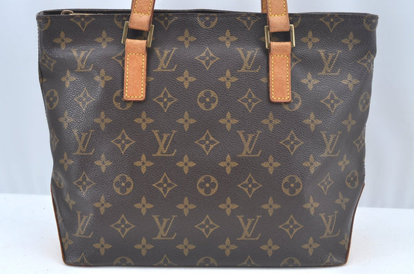 Authentic Louis Vuitton Monogram Cabas Piano Shoulder Tote Bag M51148 LV L0335