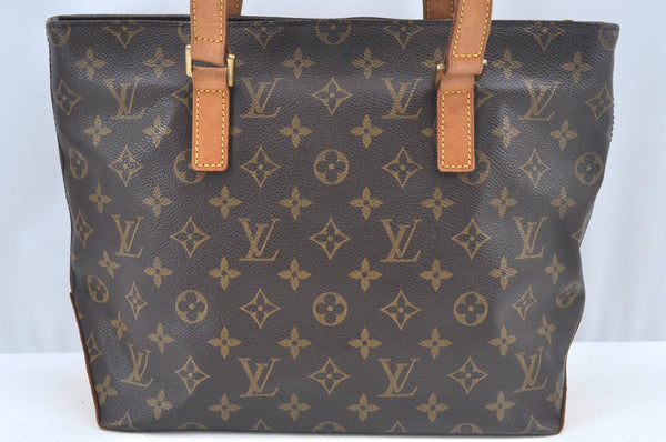 Authentic Louis Vuitton Monogram Cabas Piano Shoulder Tote Bag M51148 LV L0335