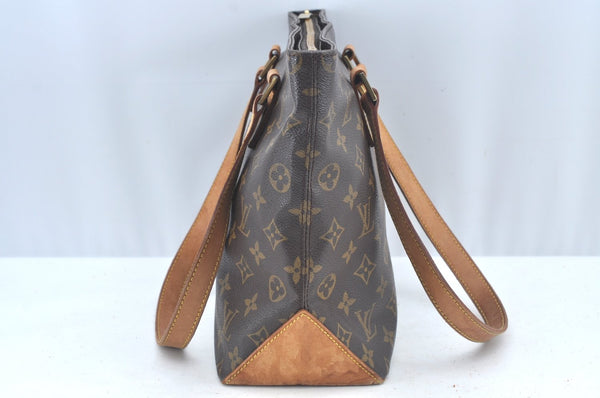 Authentic Louis Vuitton Monogram Cabas Piano Shoulder Tote Bag M51148 LV L0335
