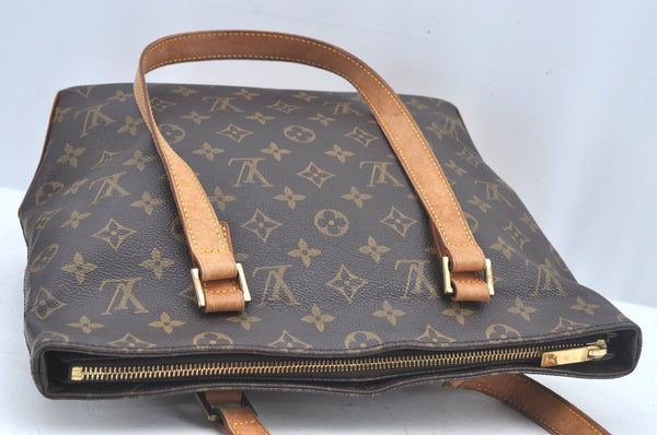 Authentic Louis Vuitton Monogram Cabas Piano Shoulder Tote Bag M51148 LV L0335