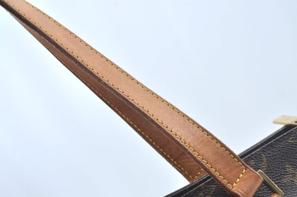 Authentic Louis Vuitton Monogram Cabas Piano Shoulder Tote Bag M51148 LV L0335