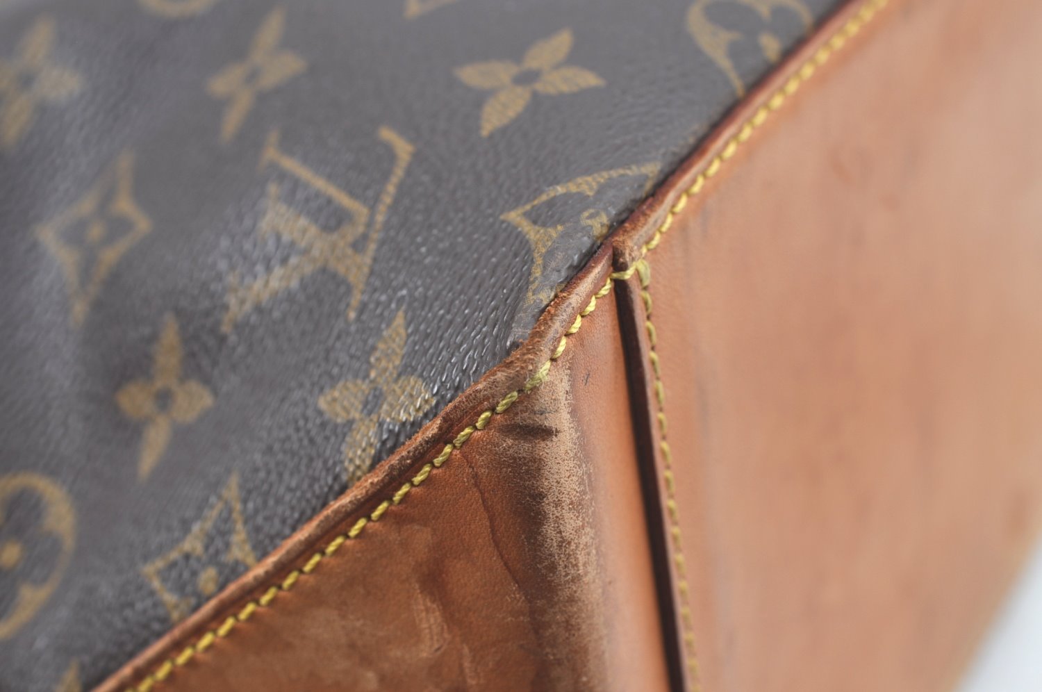 Authentic Louis Vuitton Monogram Cabas Piano Shoulder Tote Bag M51148 LV L0335