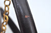 Authentic GUCCI Shoulder Cross Body Bag Purse GG Leather Brown L0337