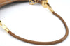 Authentic GUCCI Shoulder Bag Purse GG Canvas Leather 0013812 Brown L0339