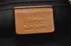 Authentic GUCCI Shoulder Bag Purse GG Canvas Leather 0013812 Brown L0339