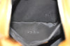 Authentic GUCCI Shoulder Bag Purse GG Canvas Leather 0013812 Brown L0339