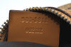 Authentic GUCCI Shoulder Bag Purse GG Canvas Leather 0013812 Brown L0339
