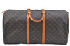 Authentic Louis Vuitton Monogram Keepall Bandouliere 55 M41414 Boston Bag L0342