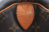 Authentic Louis Vuitton Monogram Keepall Bandouliere 55 M41414 Boston Bag L0342