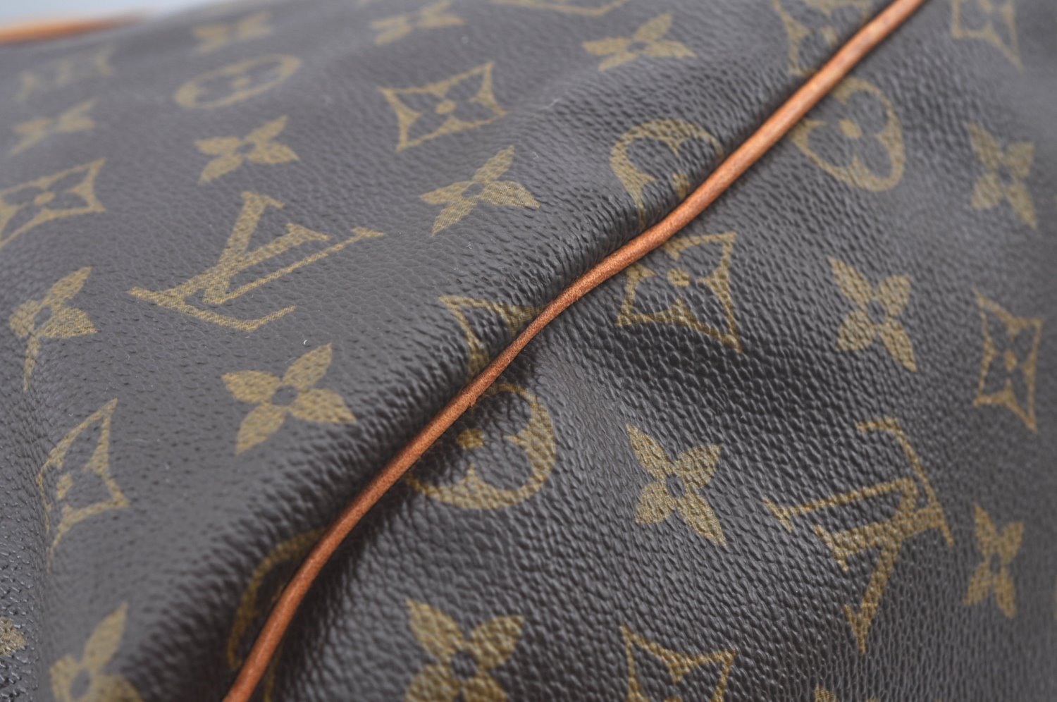 Authentic Louis Vuitton Monogram Keepall Bandouliere 55 M41414 Boston Bag L0342