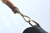 Authentic GUCCI Bamboo Shoulder Bag Leather Black L0344
