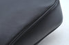 Authentic GUCCI Bamboo Shoulder Bag Leather Black L0344