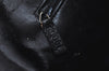 Authentic GUCCI Bamboo Shoulder Bag Leather Black L0344