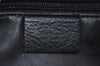 Authentic GUCCI Bamboo Shoulder Bag Leather Black L0344