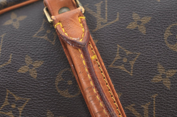 Authentic Louis Vuitton Monogram Sirius 50 Travel Boston Bag M41406 LV L0345