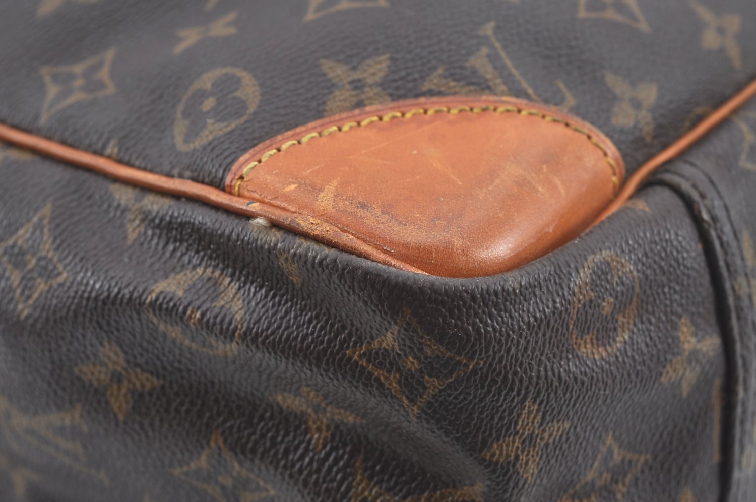 Authentic Louis Vuitton Monogram Sirius 50 Travel Boston Bag M41406 LV L0345