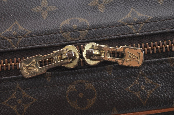 Authentic Louis Vuitton Monogram Sirius 50 Travel Boston Bag M41406 LV L0345