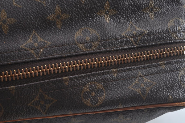 Authentic Louis Vuitton Monogram Sirius 50 Travel Boston Bag M41406 LV L0345