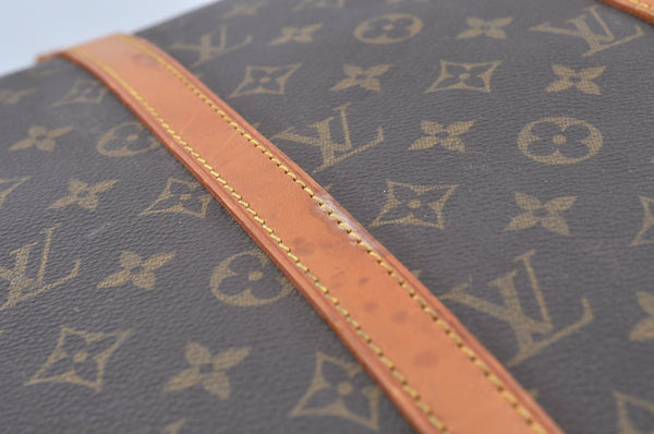Authentic Louis Vuitton Monogram Sirius 50 Travel Boston Bag M41406 LV L0345