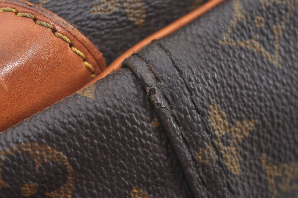 Authentic Louis Vuitton Monogram Sirius 50 Travel Boston Bag M41406 LV L0345