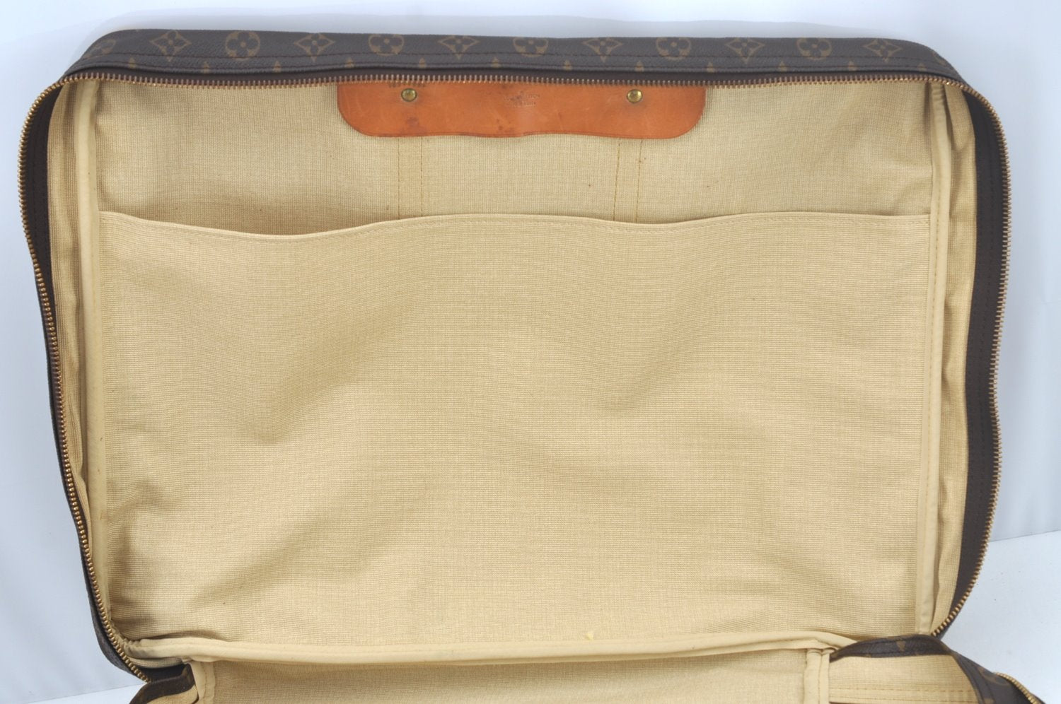 Authentic Louis Vuitton Monogram Sirius 50 Travel Boston Bag M41406 LV L0345