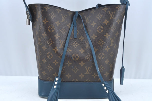Authentic Louis Vuitton Monogram Idol NN14GM Shoulder Bag Blue M94591 Junk L0347