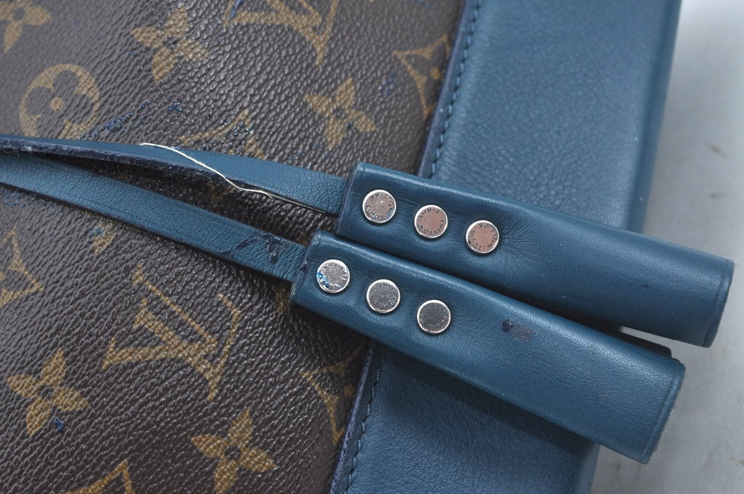 Authentic Louis Vuitton Monogram Idol NN14GM Shoulder Bag Blue M94591 Junk L0347