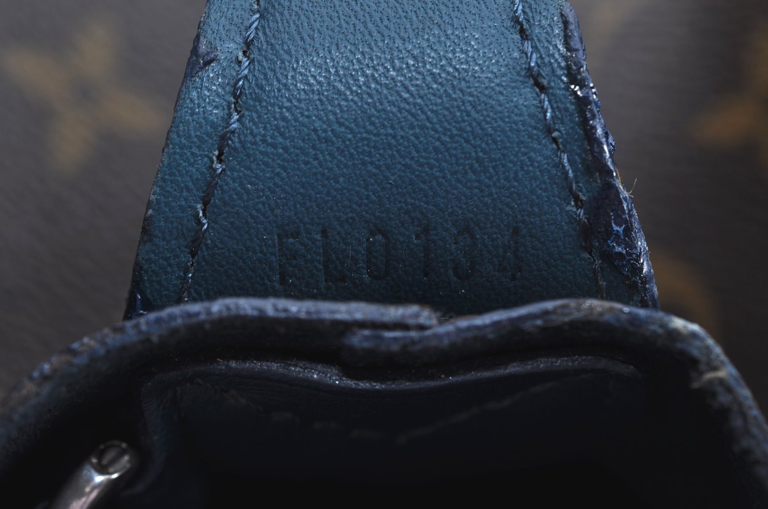 Authentic Louis Vuitton Monogram Idol NN14GM Shoulder Bag Blue M94591 Junk L0347