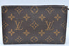 Authentic Louis Vuitton Monogram Pouch For Bucket PM LV Junk L0348