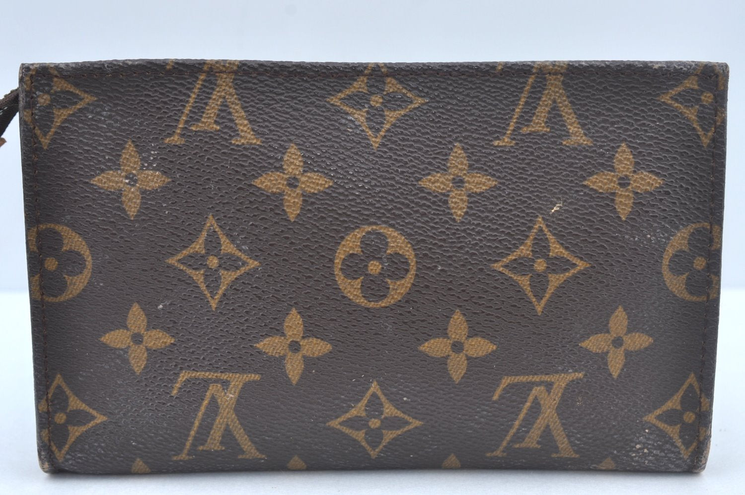 Authentic Louis Vuitton Monogram Pouch For Bucket PM LV Junk L0348