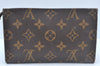 Authentic Louis Vuitton Monogram Pouch For Bucket PM LV Junk L0348