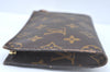 Authentic Louis Vuitton Monogram Pouch For Bucket PM LV Junk L0348