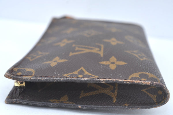 Authentic Louis Vuitton Monogram Pouch For Bucket PM LV Junk L0348